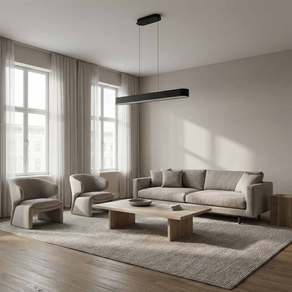Walsh 50W Horizontal Pendant by Dainolite - view 2