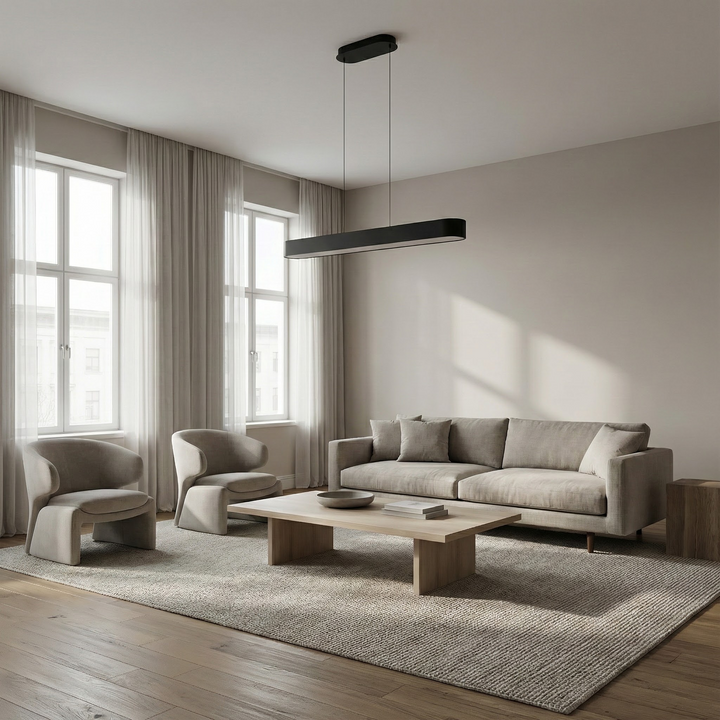 Walsh 50W Horizontal Pendant by Dainolite - view 2