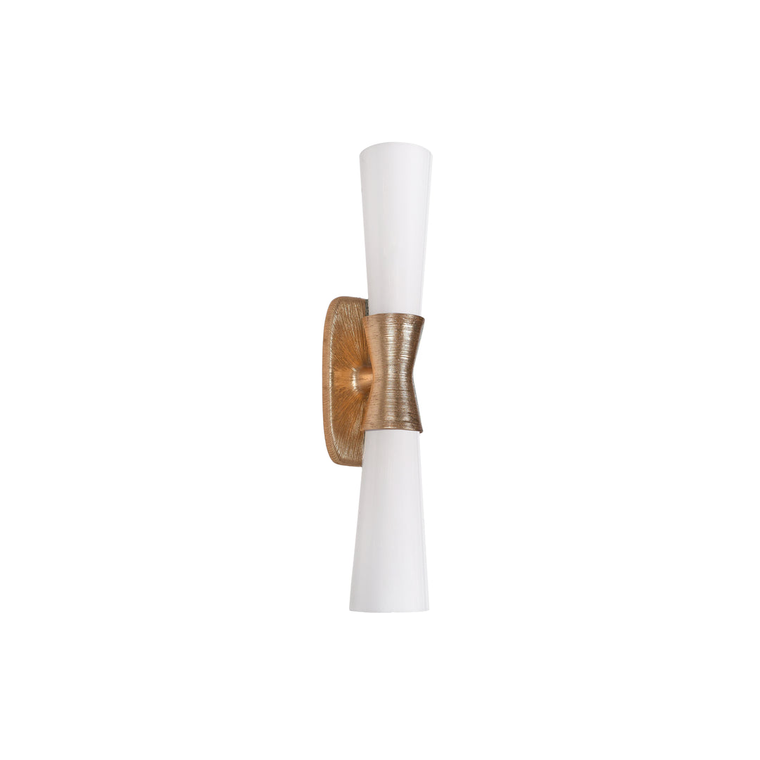 Whitney 2 Light Wall Sconce in Gold by Dainolite