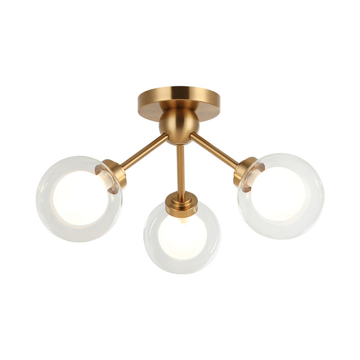 Solaris - LED 3 Light Flush Mount
