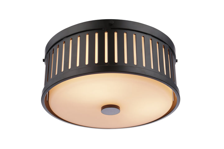 3-Light Livingston Flush Mount by Craftmade - view 4