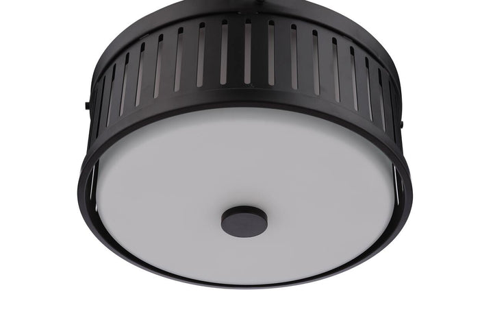 3-Light Livingston Flush Mount by Craftmade - view 6