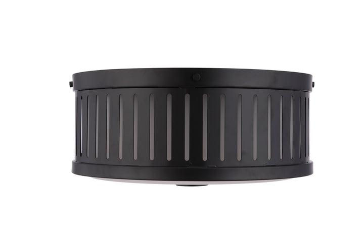 3-Light Livingston Flush Mount by Craftmade - view 3