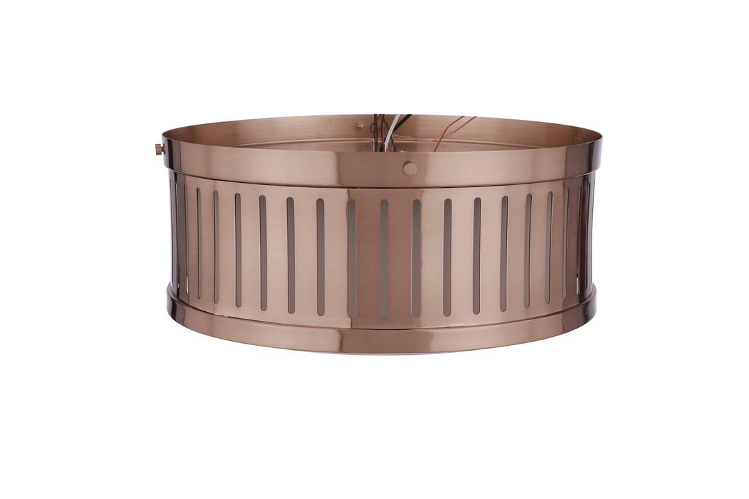 3-Light Livingston Flush Mount by Craftmade - view 14
