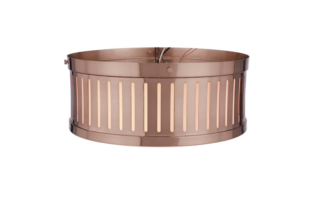 3-Light Livingston Flush Mount by Craftmade - view 15