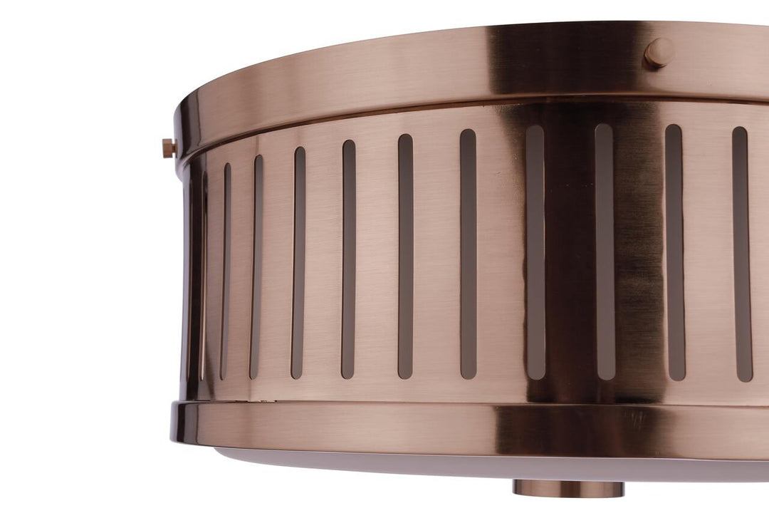 3-Light Livingston Flush Mount by Craftmade - view 17