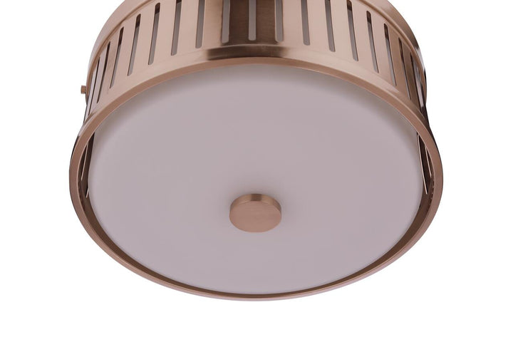 3-Light Livingston Flush Mount by Craftmade - view 16