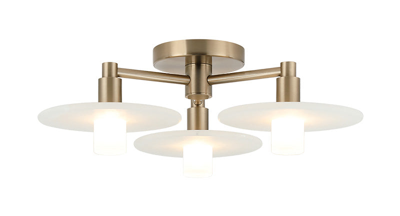 Monument - LED 3 Light Flush Mount
