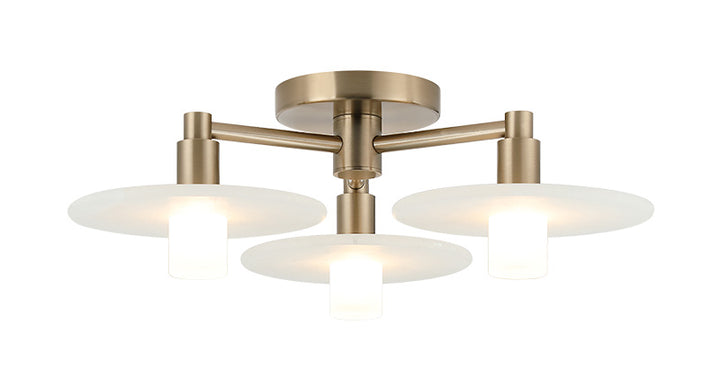 Monument - LED 3 Light Flush Mount