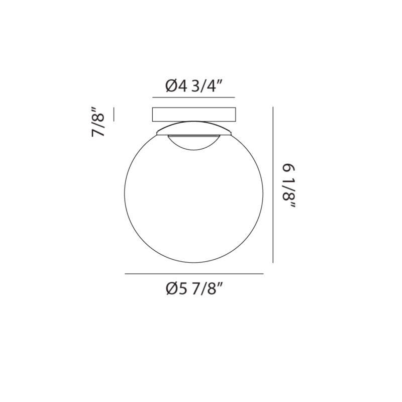 Boble - LED 1 Light Flush Mount
