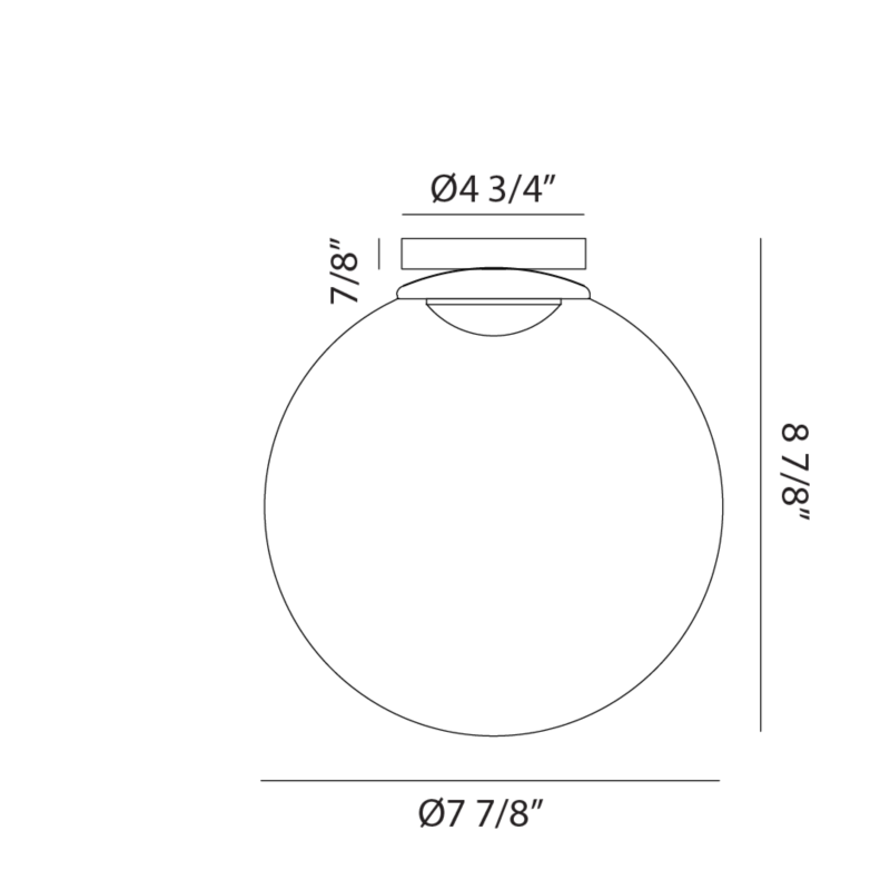 Boble - LED 1 Light Flush Mount
