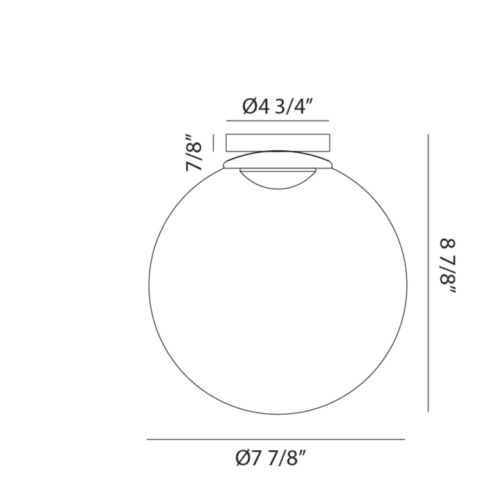 Boble - LED 1 Light Flush Mount