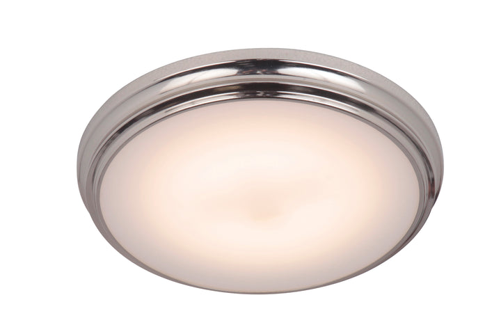X66 Series LED Flush Mount in Brushed Polished Nickel by Craftmade