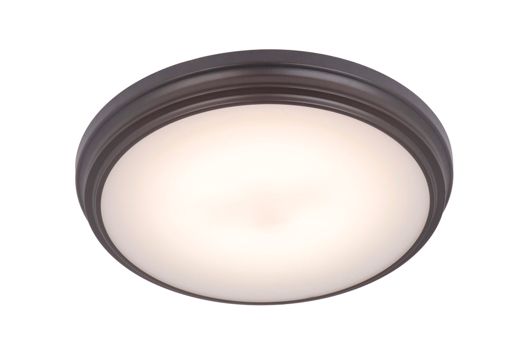 X66 Series LED Flush Mount in Oiled Bronze by Craftmade