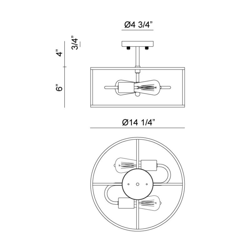 Candid - Flush Mount
