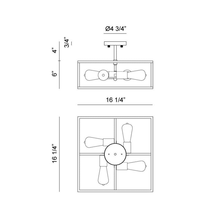 Candid - Flush Mount