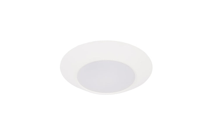 Slim Line LED Disk Flush Mount 3000K in White by Craftmade