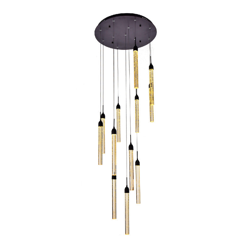 Champagne Bubble Crystal Chandelier by Bethel