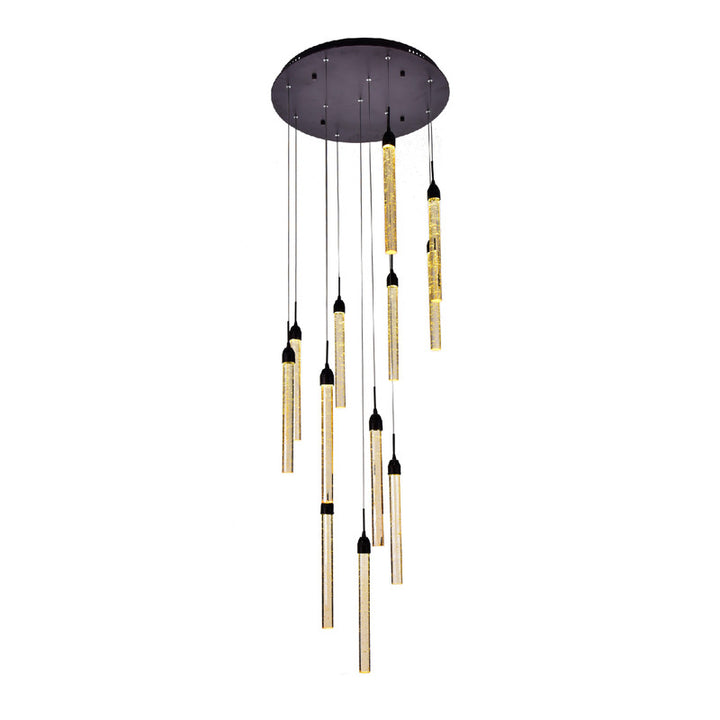 Champagne Bubble Crystal Chandelier by Bethel