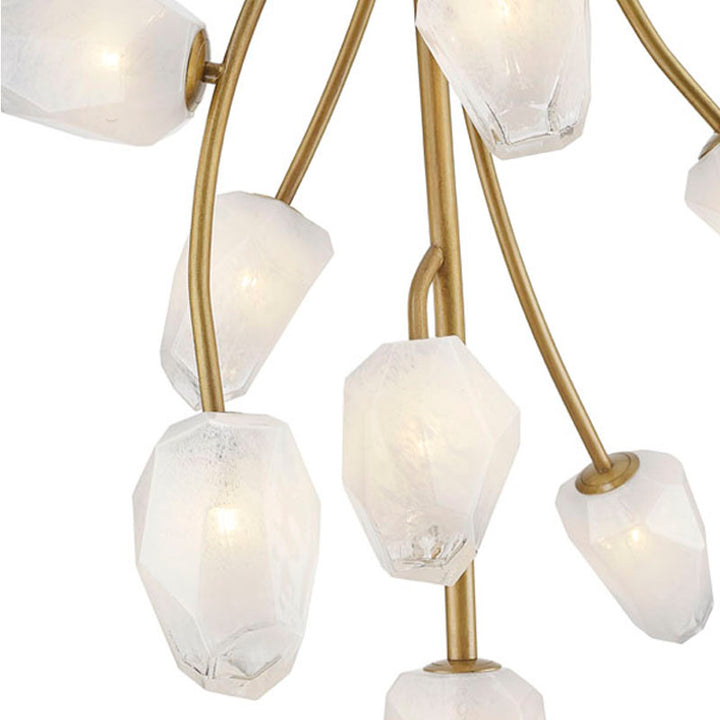 Branch Chandelier with Glass Shades (YS101) by Bethel - view 9