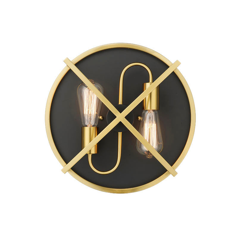 Round and Cage Flush Mount Light by Bethel - view 9