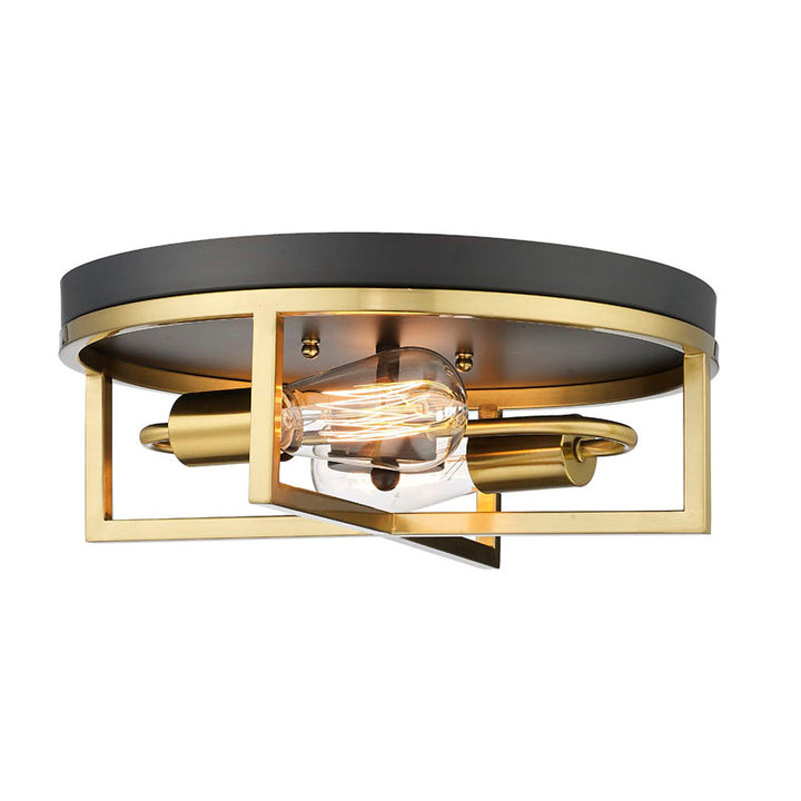 Round and Cage Flush Mount Light by Bethel - view 10