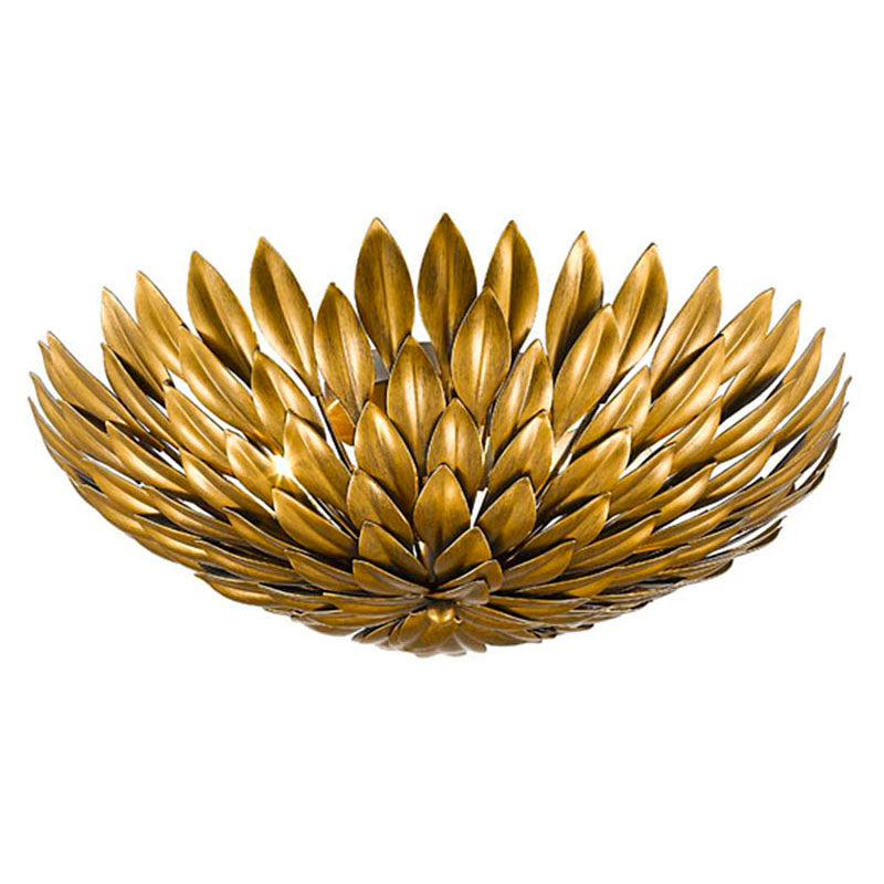 Leaf Petal Flush Mount, 18", by Bethel