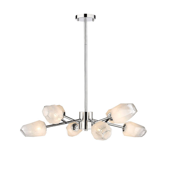 Branch Chandelier with Glass Shades (YS93) by Bethel - view 6