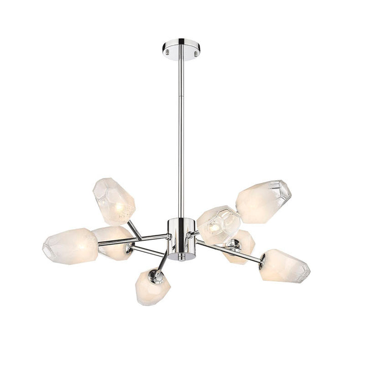 Branch Chandelier with Glass Shades (YS93) by Bethel - view 7