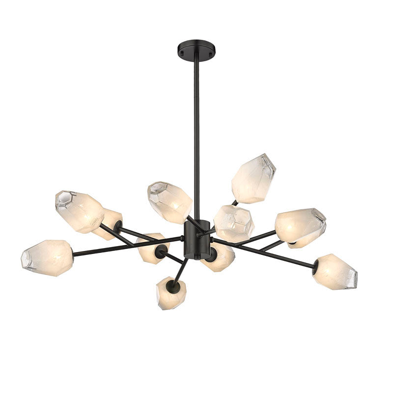 Branch Chandelier with Glass Shades (YS93) by Bethel - view 17