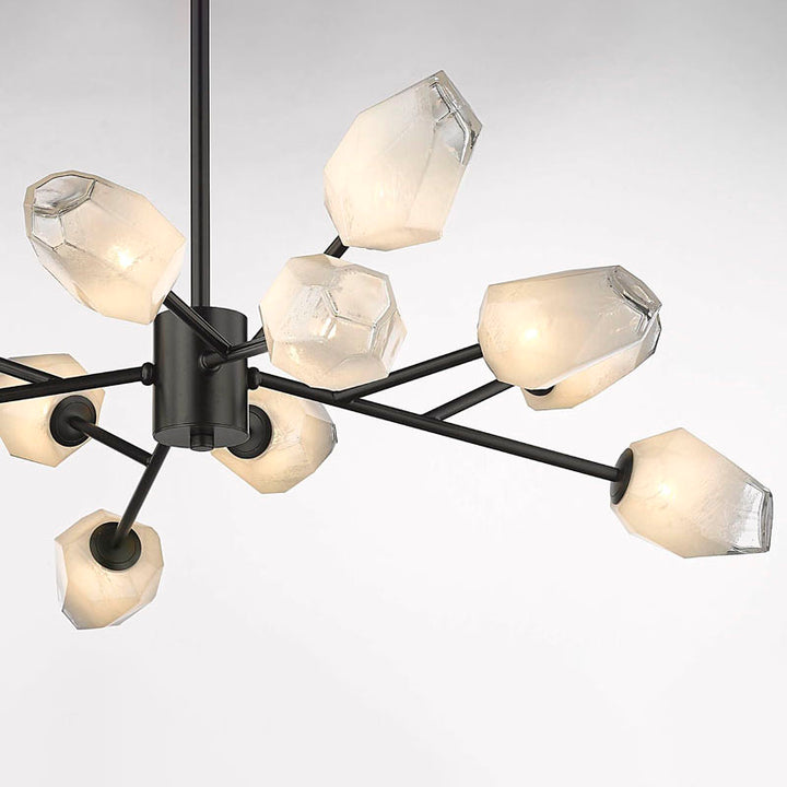 Branch Chandelier with Glass Shades (YS93) by Bethel - view 19