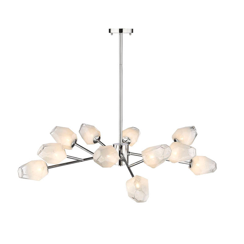 Branch Chandelier with Glass Shades (YS93) by Bethel - view 24