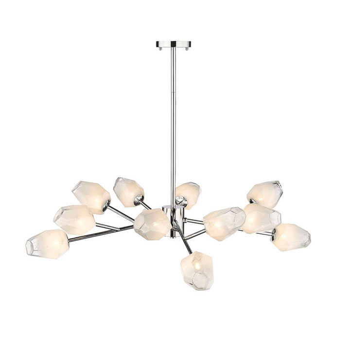 Branch Chandelier with Glass Shades (YS93) by Bethel - view 24
