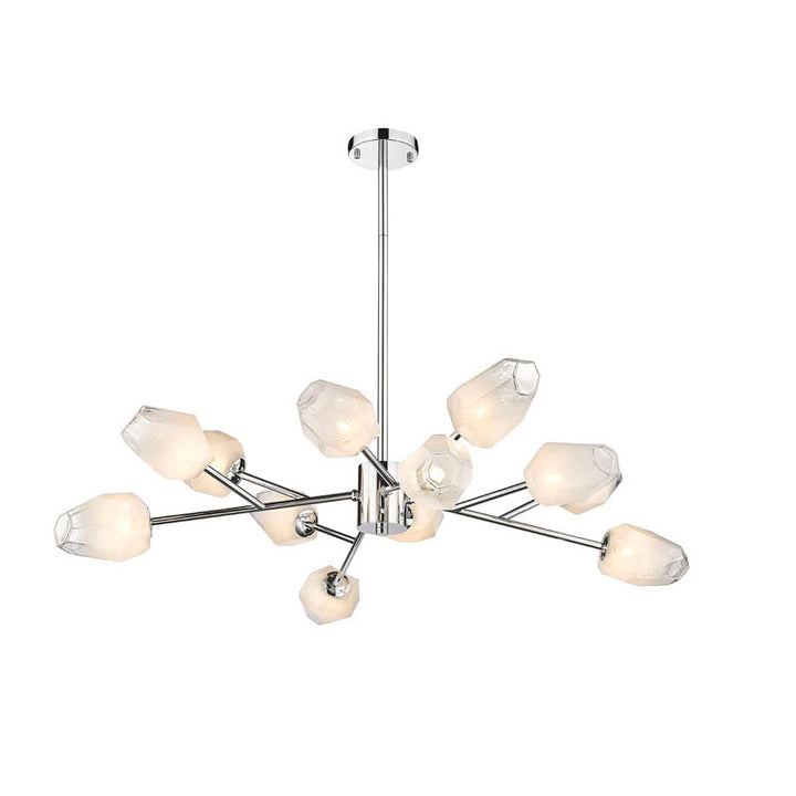 Branch Chandelier with Glass Shades (YS93) by Bethel - view 25
