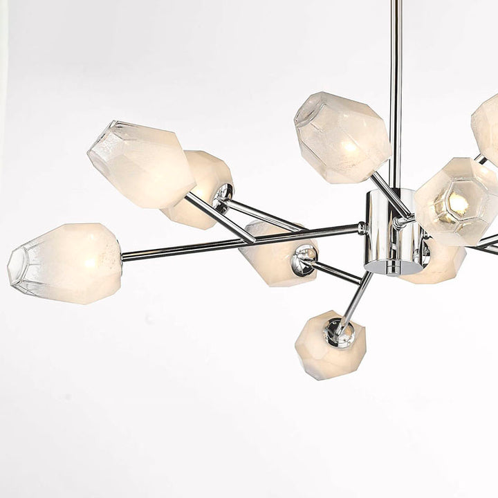 Branch Chandelier with Glass Shades (YS93) by Bethel - view 26