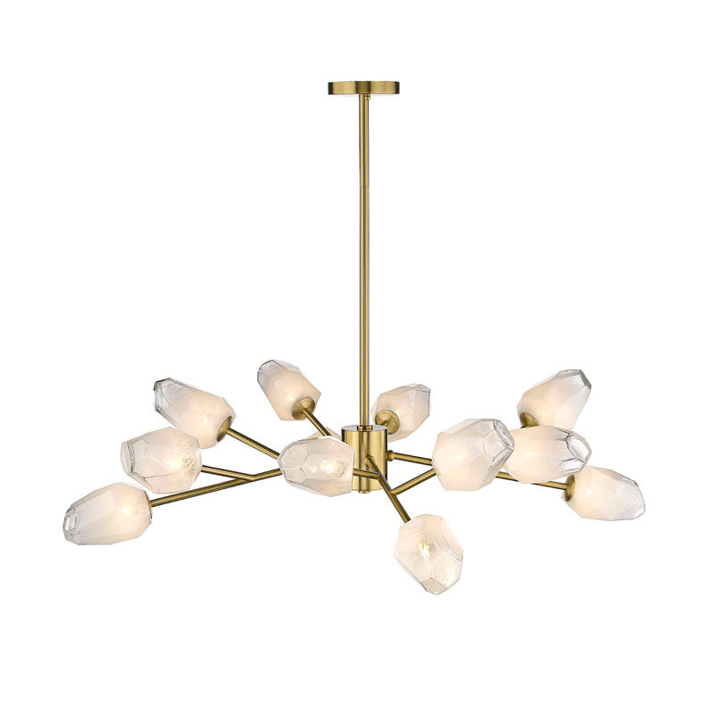 Branch Chandelier with Glass Shades (YS93) by Bethel - view 32