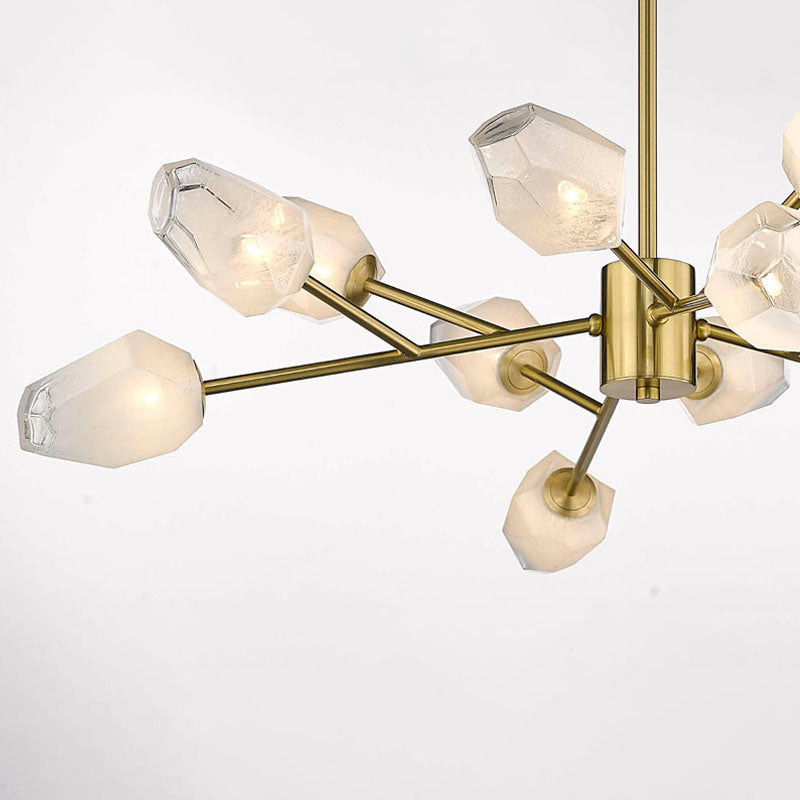 Branch Chandelier with Glass Shades (YS93) by Bethel - view 34