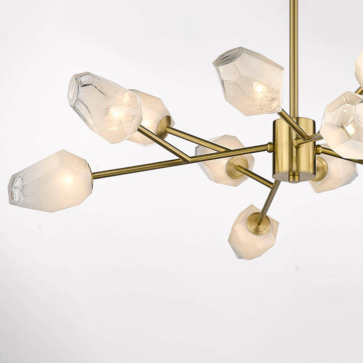 Branch Chandelier with Glass Shades (YS93) by Bethel - view 34