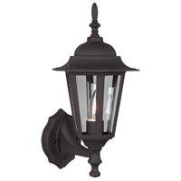 Straight Glass Outdoor Wall Light, Small, by Craftmade