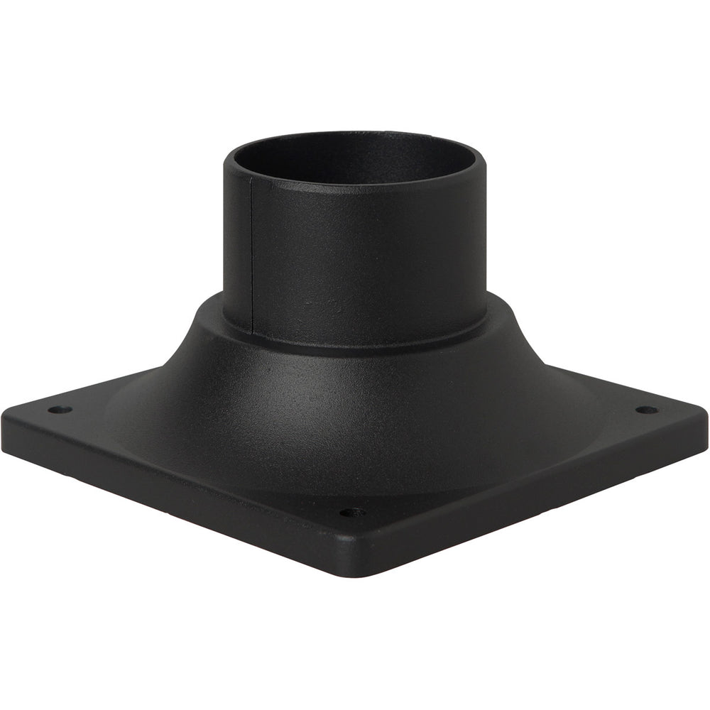 Post Adapter Base for Post Tops in Textured Matte Black by Craftmade