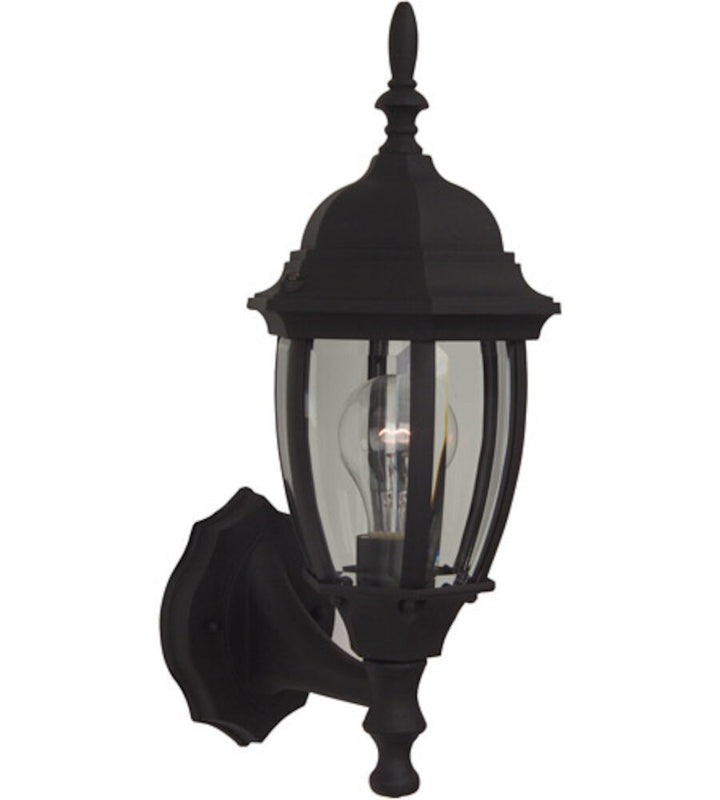 Bent Glass Outdoor Wall Light by Craftmade - view 3