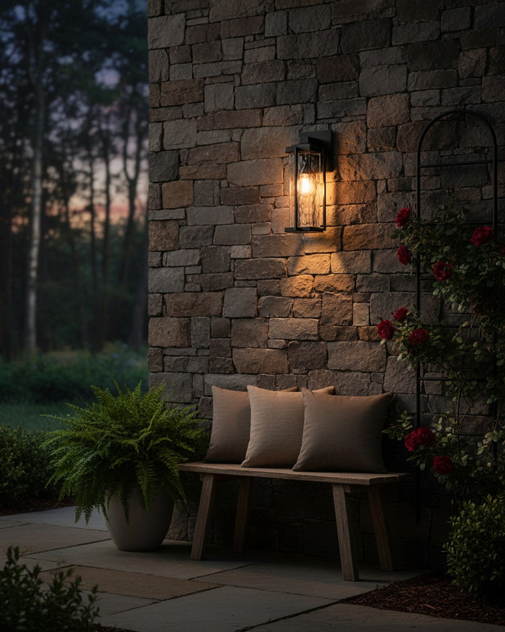 Pyrmont Outdoor Wall Light by Craftmade - view 7