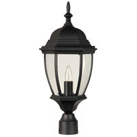 Bent Glass Outdoor Post Light by Craftmade