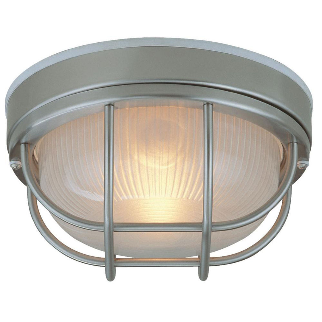 Bulkheads Outdoor Flush Mount in Stainless Steel by Craftmade