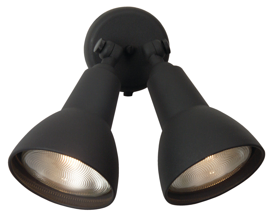 Flood Outdoor LED Flood Light in Textured Matte Black by Craftmade