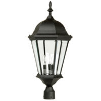 Straight Glass Outdoor Post Light by Craftmade - view 2
