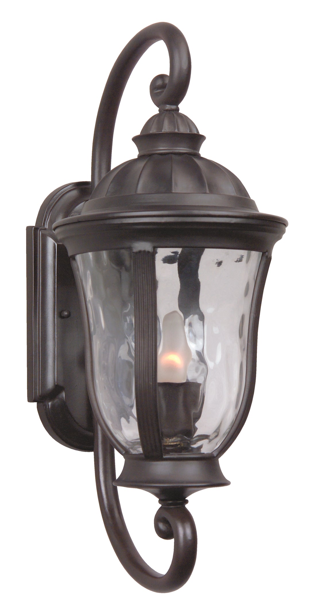 Frances Outdoor Wall Light, Small 8"W x 19.3"H, by Craftmade