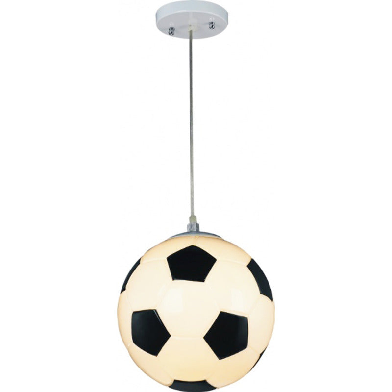 Soccer Ball Light Fixture with Clear by Bethel