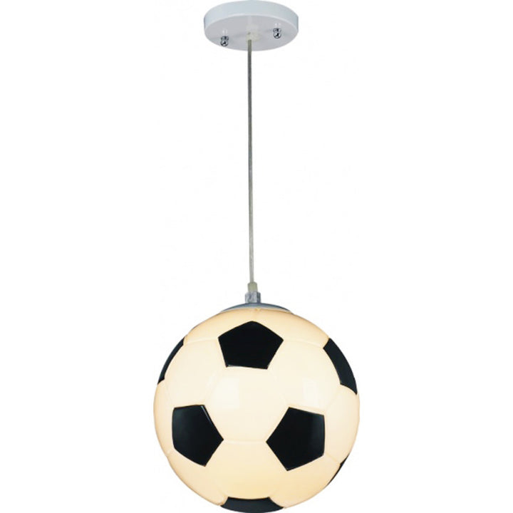 Soccer Ball Light Fixture with Clear by Bethel