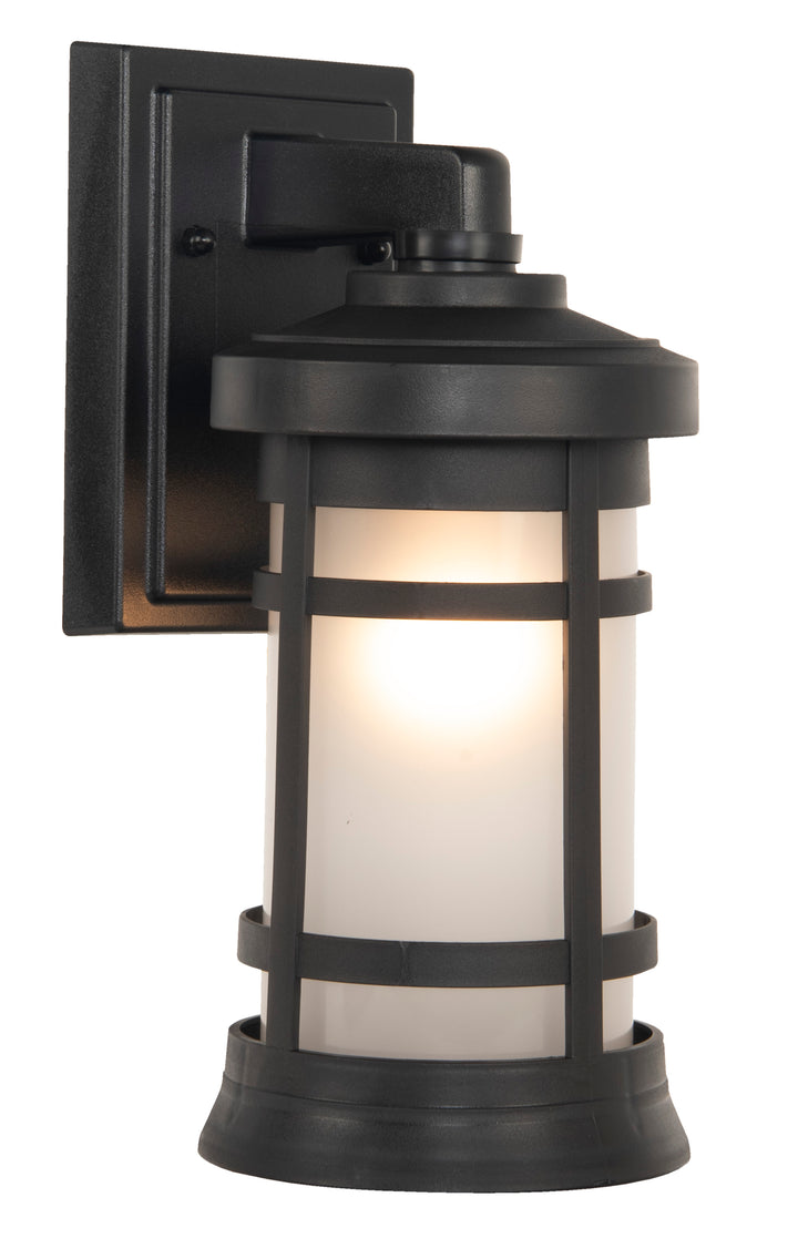 Resilience Outdoor Wall Light in Textured Matte Black by Craftmade